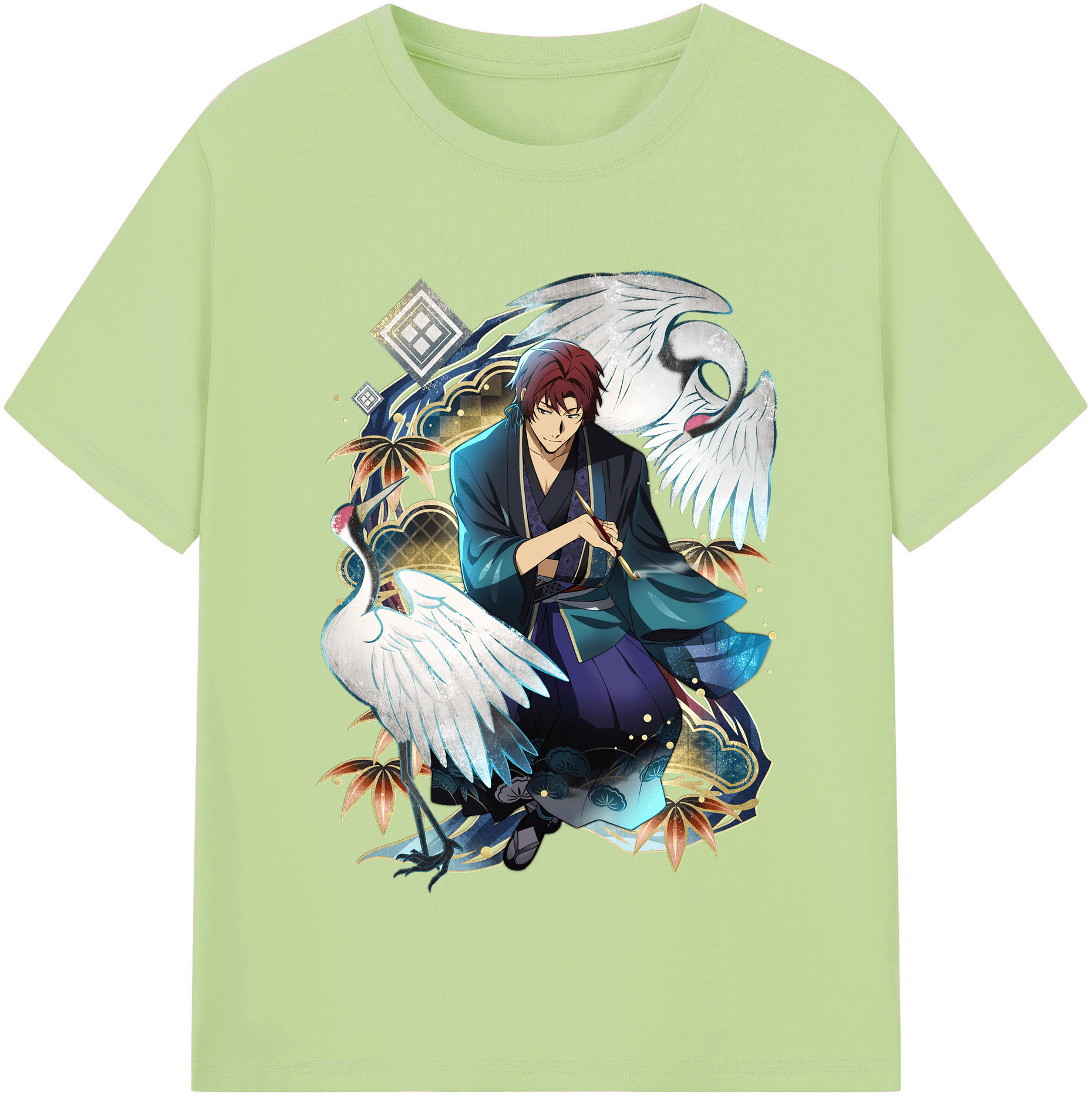 （画像用） 文豪ストレイドッグス Bungo Stray Dogs 綿100％半袖Tシャツ（フロントプリント）
